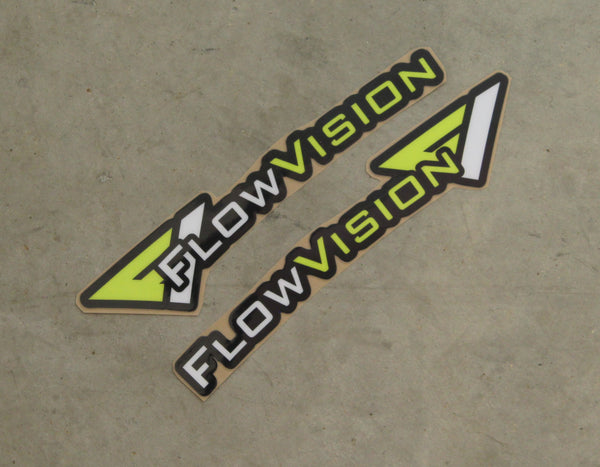Flow Vision™ Dirt Bike Front Fender Stickers – Flow Vision L.L.C