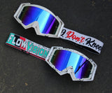 Flow Vision Rythem™ Motocross Goggle: I Don't Kneel