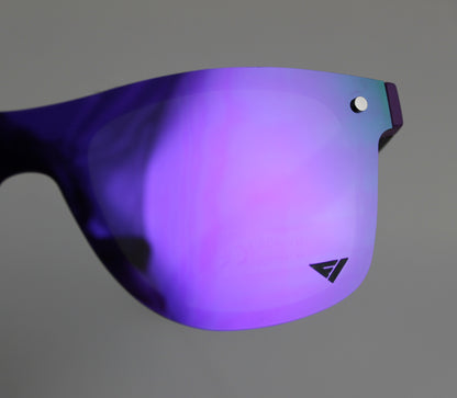 Flow Vision Rythem™ Sunglasses: Amatista (Black/Purple)