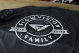 FlowVision Vision Faith, Family and Moto: Gray