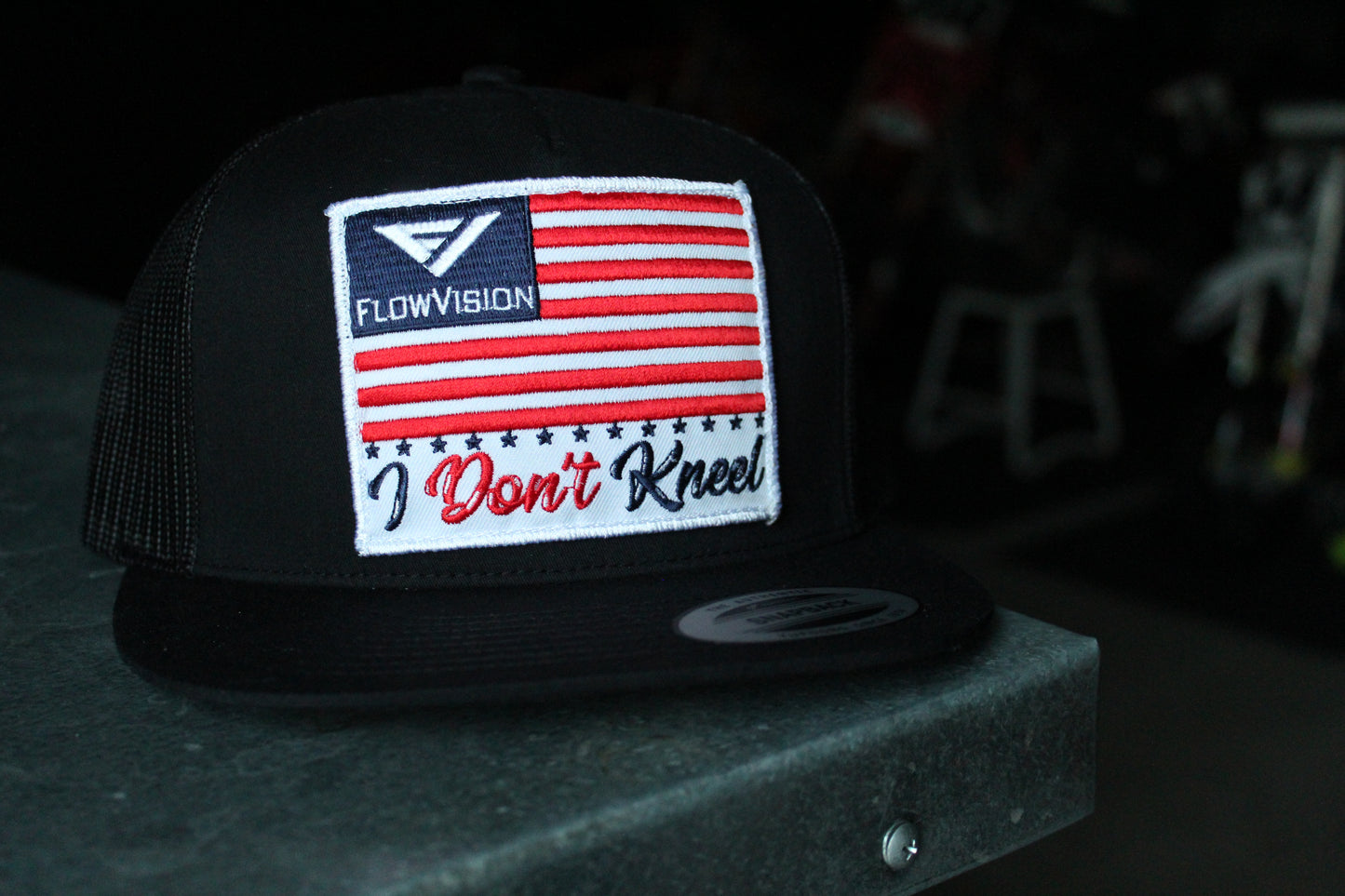 Flow Vision® I Don't Kneel Flat Bill Snapback