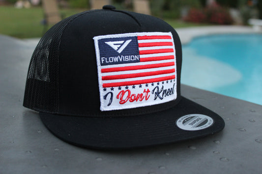 Flow Vision® I Don't Kneel Flat Bill Snapback