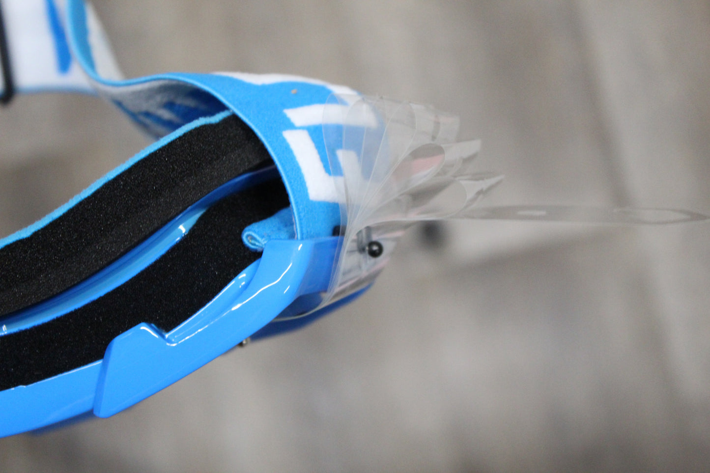 Flow Vision® Rythem/Section™ Motocross Goggle: Tear-Off Laminates