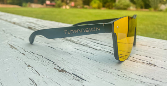 Flow Vision Rythem™ Sunglasses: Magma(Red/Black)
