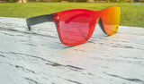 Flow Vision Rythem™ Sunglasses: Magma(Red/Black)