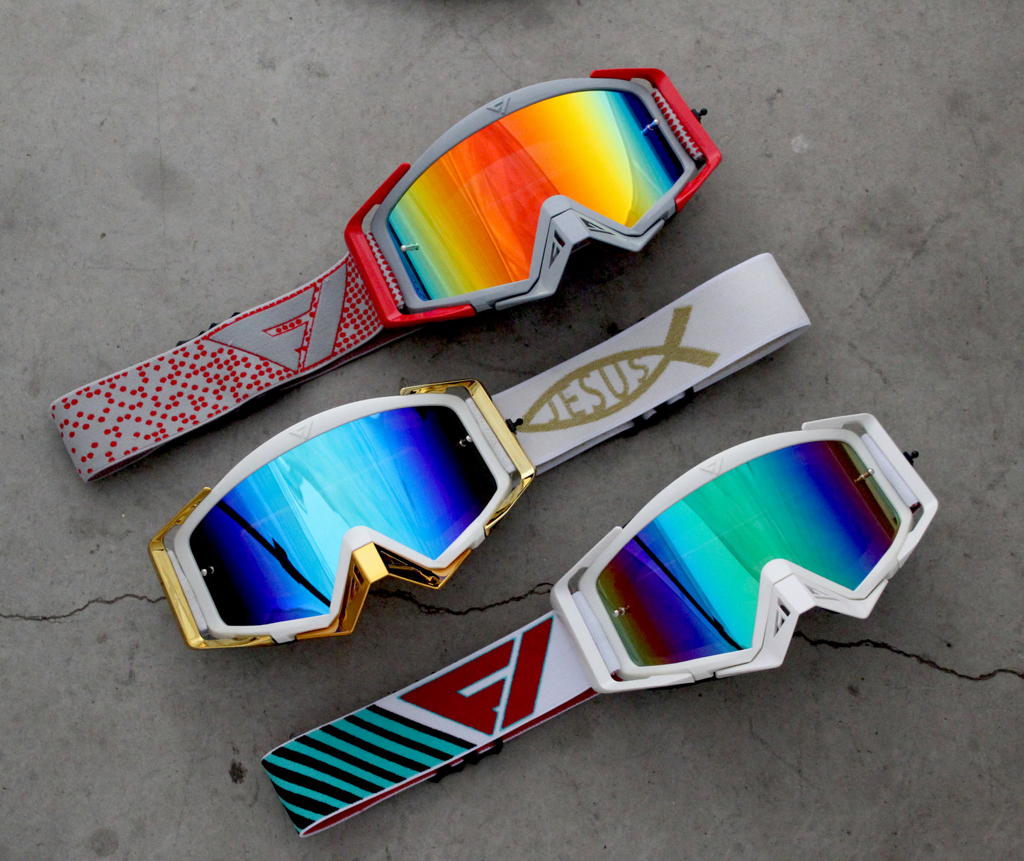 Flow Vision Rythem™ Motocross Goggle: JC