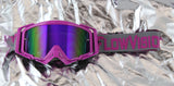 Flow Vision Rythem™ Motocross Goggle: Purple/Grey