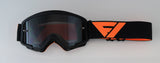 Flow Vision Youth Section™ Motocross Goggle: Black/Orange