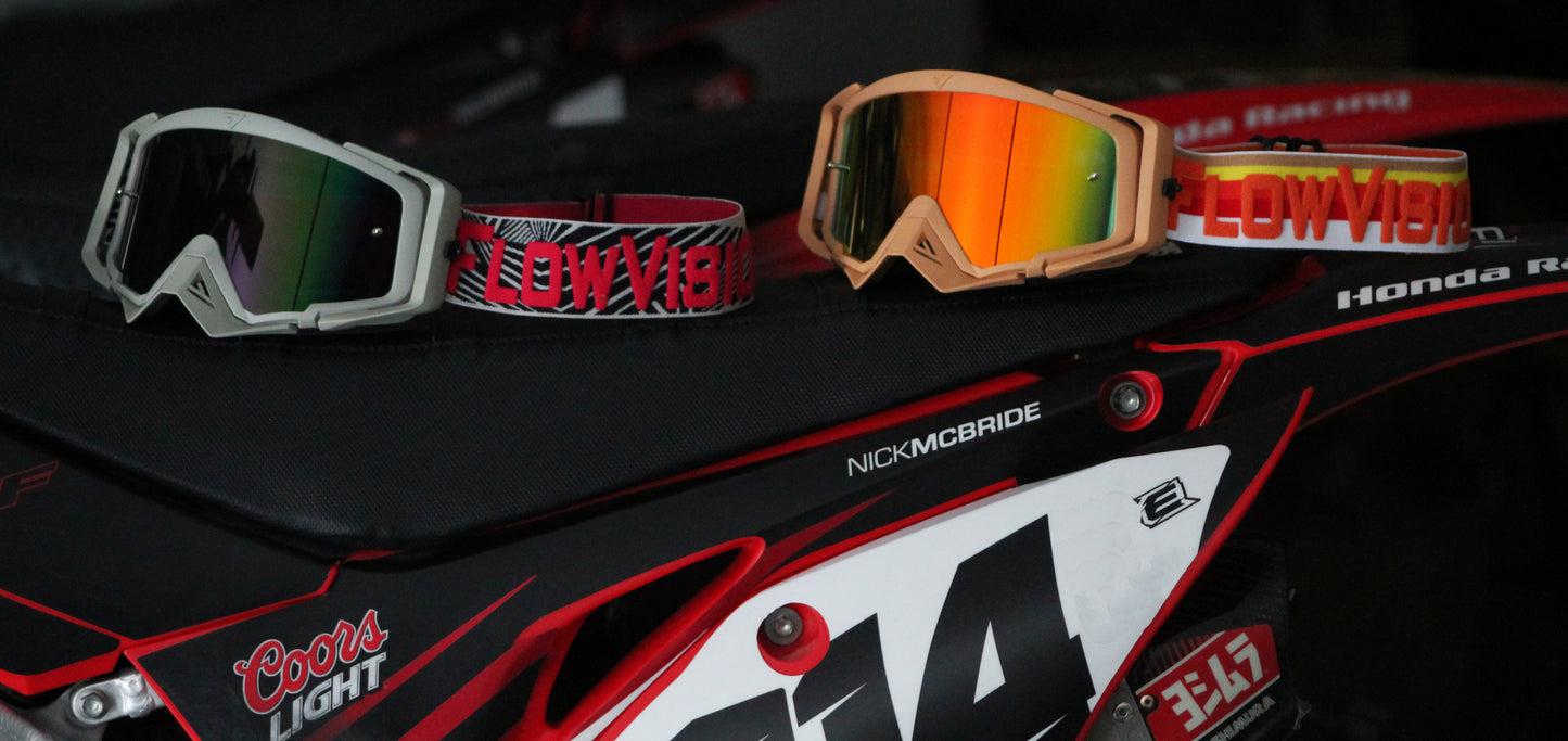 Flow Vision Rythem™ Motocross Goggle: Haze