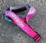 Flow Vision Rythem™ Motocross Goggle: Magenta