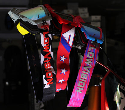 Flow Vision Rythem™ Motocross Goggle: Magenta