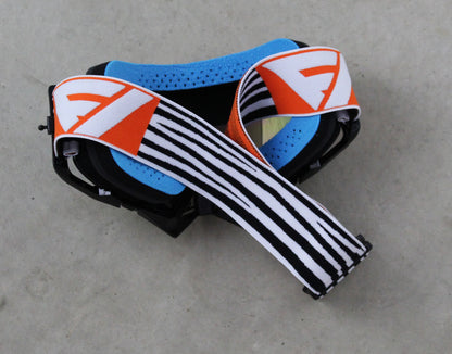 Flow Vision Rythem™ Motocross Goggle: Zebra
