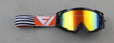 Flow Vision Rythem™ Motocross Goggle: Zebra