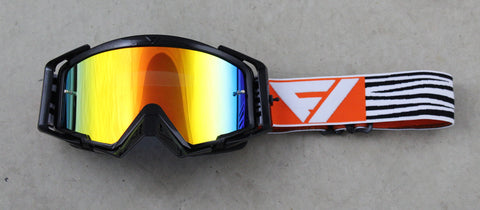 Flow Vision Rythem™ Motocross Goggle: Zebra
