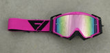 Flow Vision Rythem™ Motocross Goggle: Pink/Black
