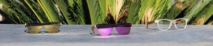 Flow Vision Rythem™ Sunglasses: Purple