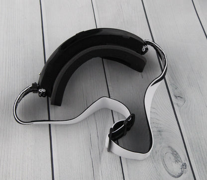 Flow Vision Youth Section™ Motocross Goggle: Black/White