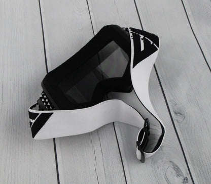 Flow Vision Youth Section™ Motocross Goggle: Black/White
