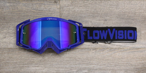 Flow Vision Rythem™ Motocross Goggle: BlueLine