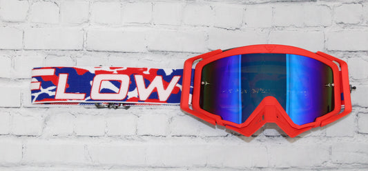 Flow Vision Rythem™ Motocross Goggle: The Patriot