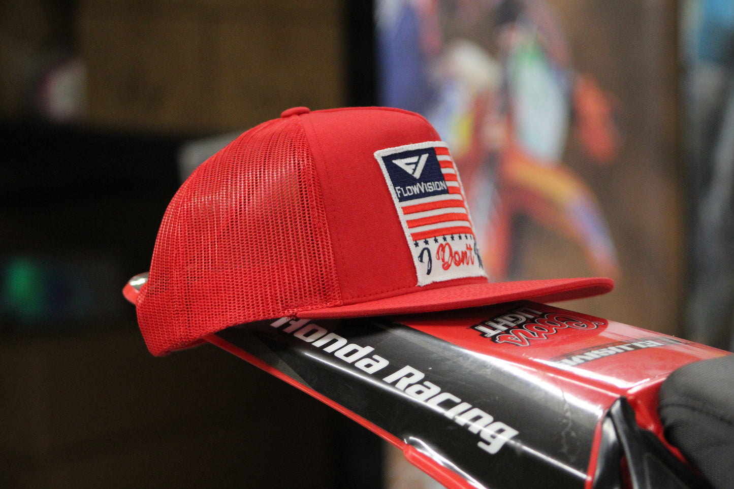 Flow Vision® I Don't Kneel Flat Bill Snapback
