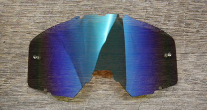 Flow Vision Rythem™ Motocross Goggle: Blue/White