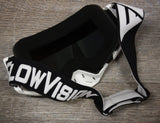 Flow Vision Rythem™ Motocross Goggle: Black/White