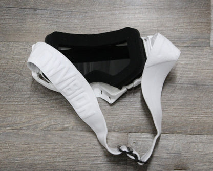 Flow Vision Rythem™ Motocross Goggle: White Out